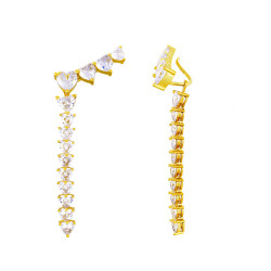 PENDIENTES DESMONTABLES COLD HEART