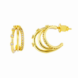 PENDIENTES ZIRCONIA MINI