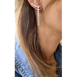 PENDIENTES DESMONTABLES COLD HEART
