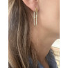 PENDIENTES PARDO MAXI GOLD
