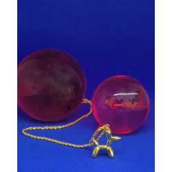 COLGANTE MAXI DOG GOLD