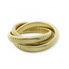 ITALIAN  BRACELET THREE GOLD XL