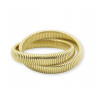 ITALIAN BRACELET TWO GOLD XL