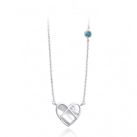 COLGANTE NÁCAR HEART