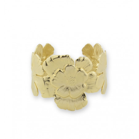 PULSERA FLOWERS GOLD