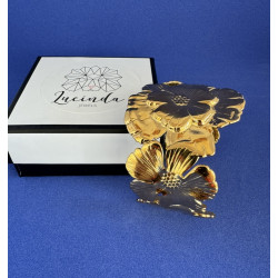 PULSERA FLOWERS GOLD