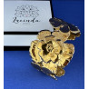 PULSERA FLOWERS GOLD