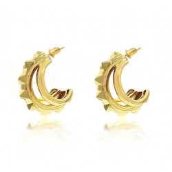 PENDIENTES PUNK GOLD