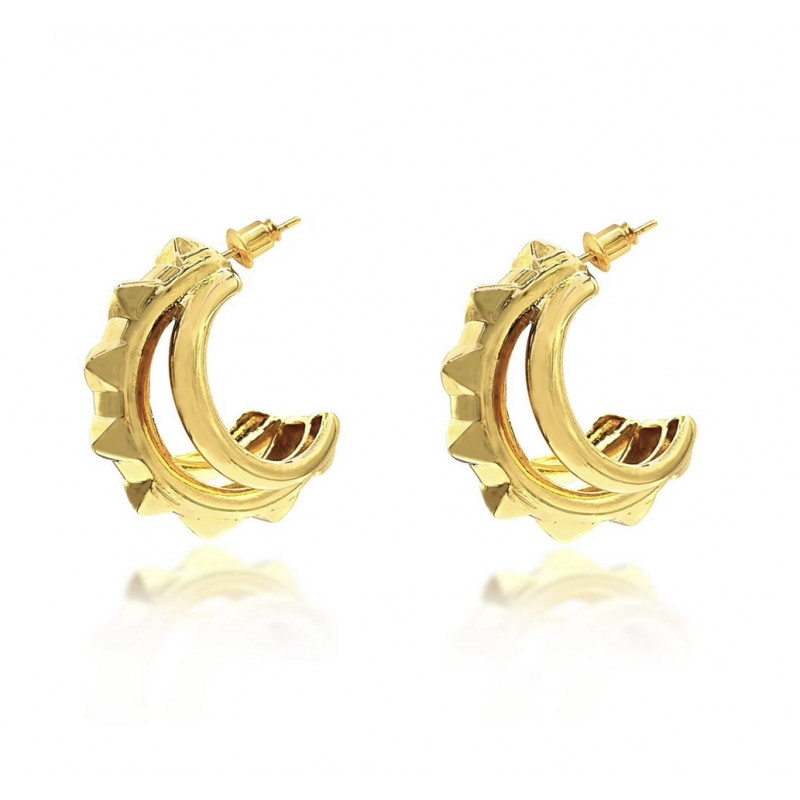 PENDIENTES PUNK GOLD PENDIENTES PUNK GOLD