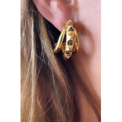 PENDIENTES PUNK GOLD