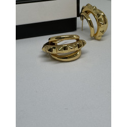 PENDIENTES PUNK GOLD