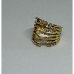 ANILLO RAYOS DE SOL GOLD