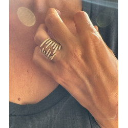 ANILLO RAYOS DE SOL GOLD