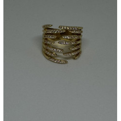 ANILLO RAYOS DE SOL GOLD