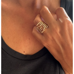 ANILLO RAYOS DE SOL GOLD
