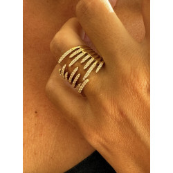 ANILLO RAYOS DE SOL GOLD