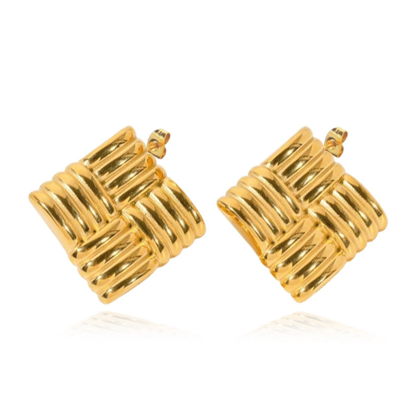 PENDIENTES ROMBO GOLD PENDIENTES ROMBO GOLD