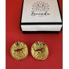 PENDIENTES BOCCA DELLA VERITA GOLD