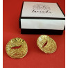 PENDIENTES BOCCA DELLA VERITA GOLD