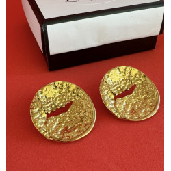 PENDIENTES BOCCA DELLA VERITA GOLD