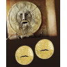 PENDIENTES BOCCA DELLA VERITA GOLD