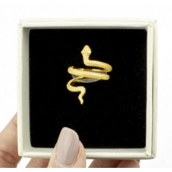 ANILLO SNAKE GOLD
