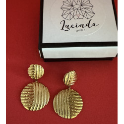 PENDIENTES SANTOS GOLD