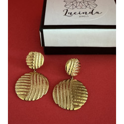 PENDIENTES SANTOS GOLD