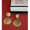 PENDIENTES SANTOS GOLD