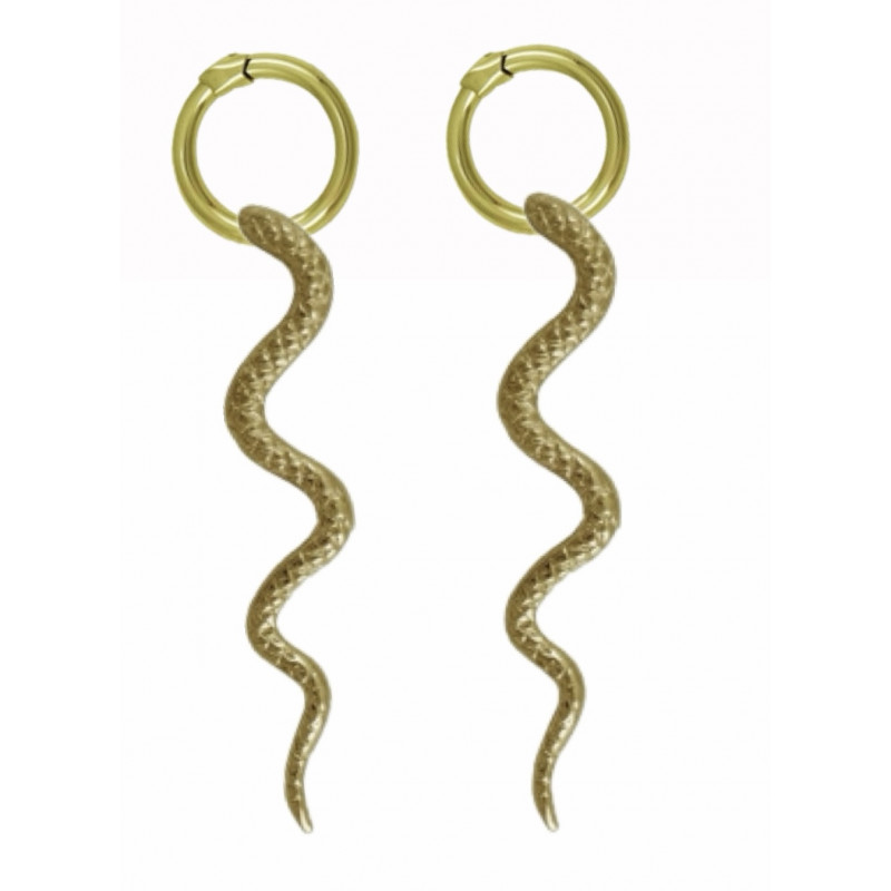 PENDIENTES SNAKE XL PENDIENTES SNAKE XL