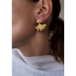 PENDIENTES GINGKO
