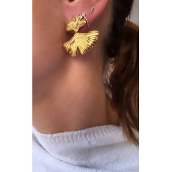 PENDIENTES GINGKO