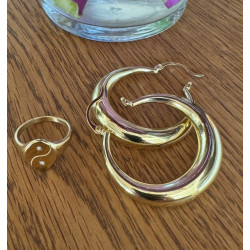 PENDIENTES ARO MOTHER