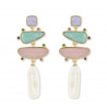 PENDIENTES PEARL & STONES