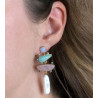 PENDIENTES PEARL & STONES