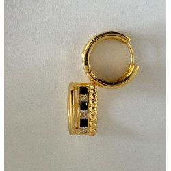 PENDIENTES REVERSIBLES ZAFIRO