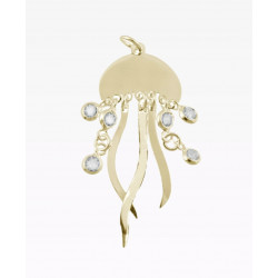 COLGANTE MEDUSA GOLD