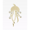 COLGANTE MEDUSA GOLD