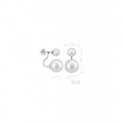 Pendientes TWO PEARLS
