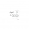 Pendientes TWO PEARLS