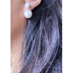 Pendientes TWO PEARLS