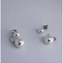 Pendientes TWO PEARLS