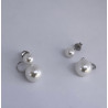 Pendientes TWO PEARLS