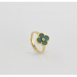ANILLO BLOSSOM MALAQUITA