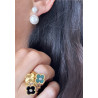 ANILLO BLOSSOM MALAQUITA