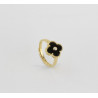 ANILLO BLOSOM ÓNIX GOLD