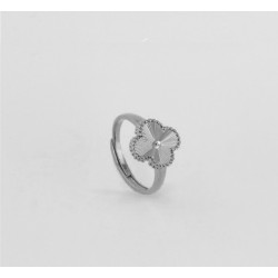 ANILLO BLOSSOM RHODIUM