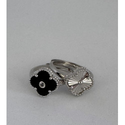 ANILLO BLOSSOM RHODIUM
