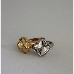 ANILLO BLOSSOM RHODIUM