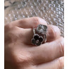 ANILLO BLOSSOM RHODIUM